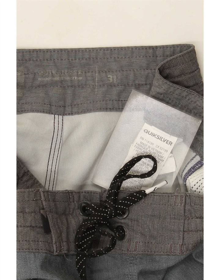 Pantaloncini da bagno da uomo Quiksilver Blu medio in poliestere color block