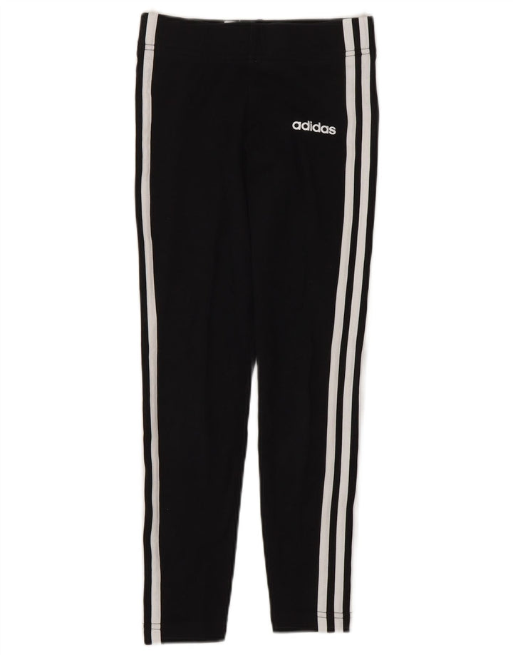 Leggings ADIDAS Bambina 9-10 Anni Cotone Nero