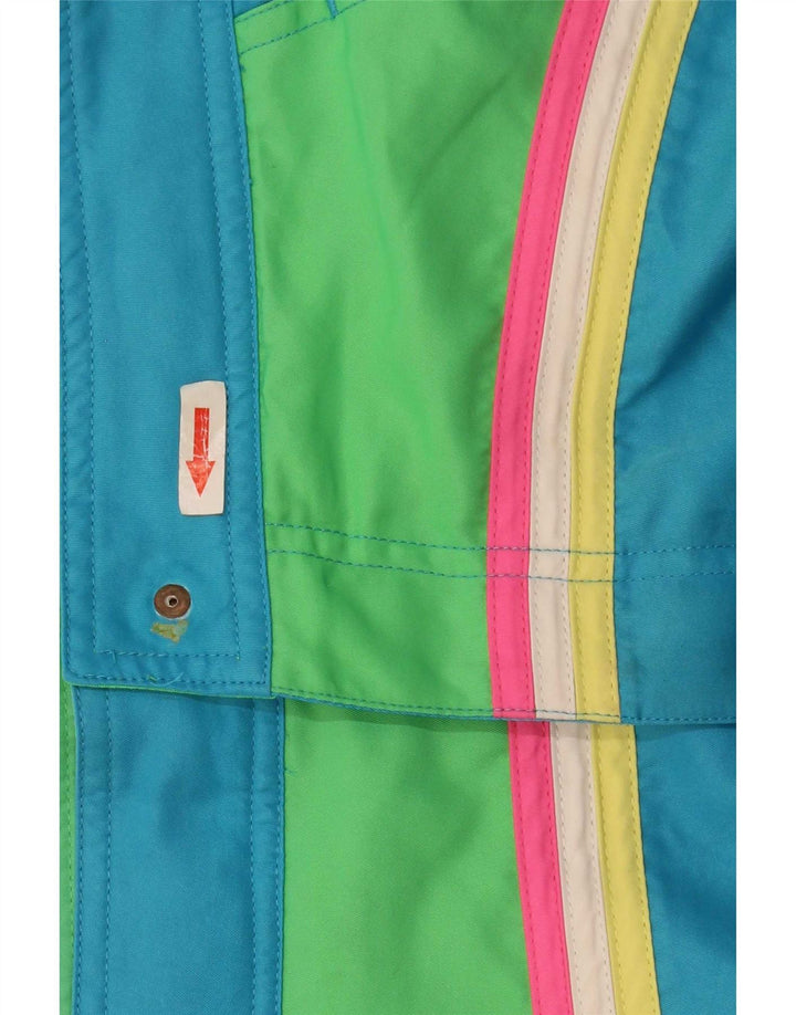 Pantaloncini da bagno da uomo Jack & Jones in poliestere color block blu medio