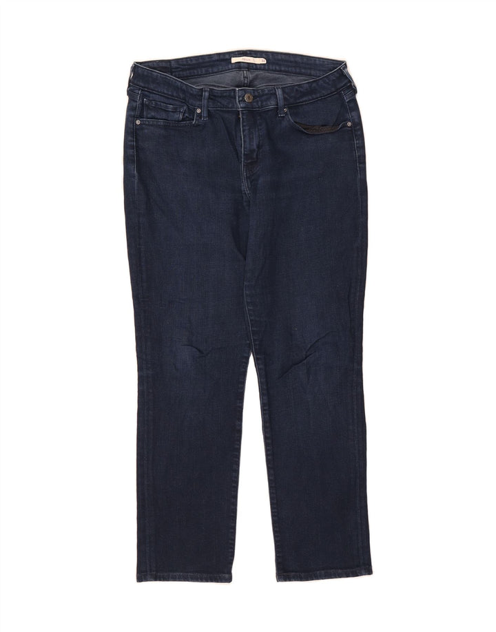 LEVI'S Womens 712 Slim Jeans W32 L27 Navy Blue Cotton Vintage Levi's and Second-Hand Levi's from Messina Hembry 