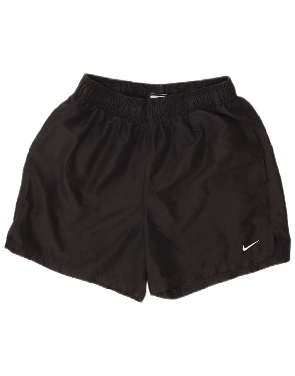 Pantaloncini sportivi Nike da uomo piccoli in poliestere nero