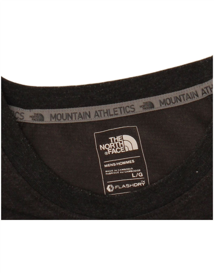 T-shirt grafica da uomo The North Face grande grigia