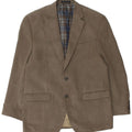 Giacca blazer da uomo a 2 bottoni Ralph Lauren UK 42 XL pied de poule kaki
