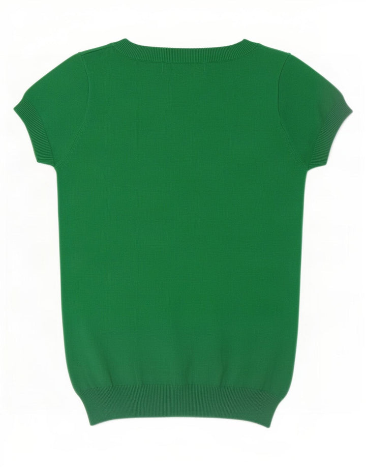 Camicetta da donna Zara Top UK 8 piccola in cotone verde