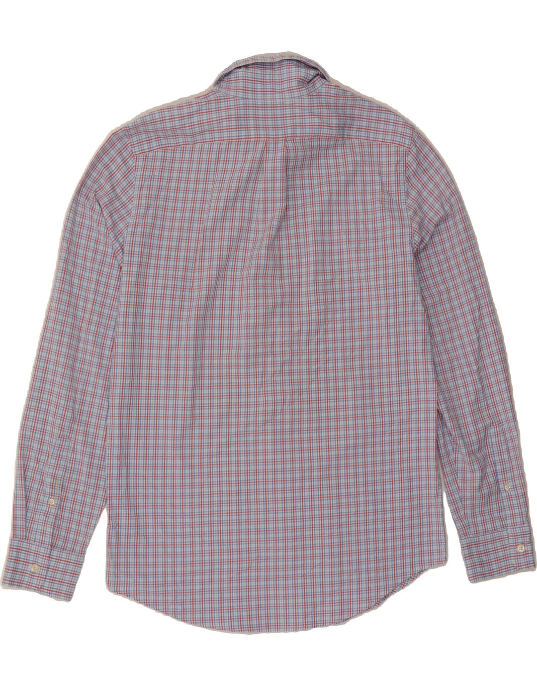 VINEYARD VINES Mens Slim Fit Shirt Medium Blue Check Cotton Vintage Vineyard Vines and Second-Hand Vineyard Vines from Messina Hembry 