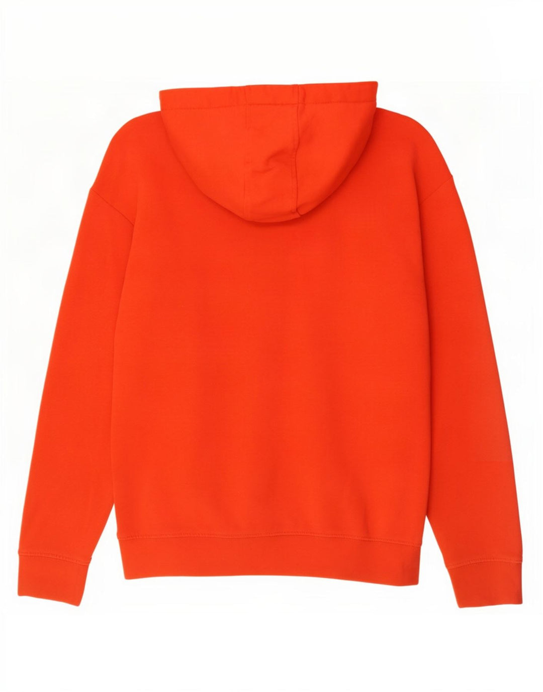 Maglione con cappuccio e zip grafica da uomo Ellesse in cotone arancione medio