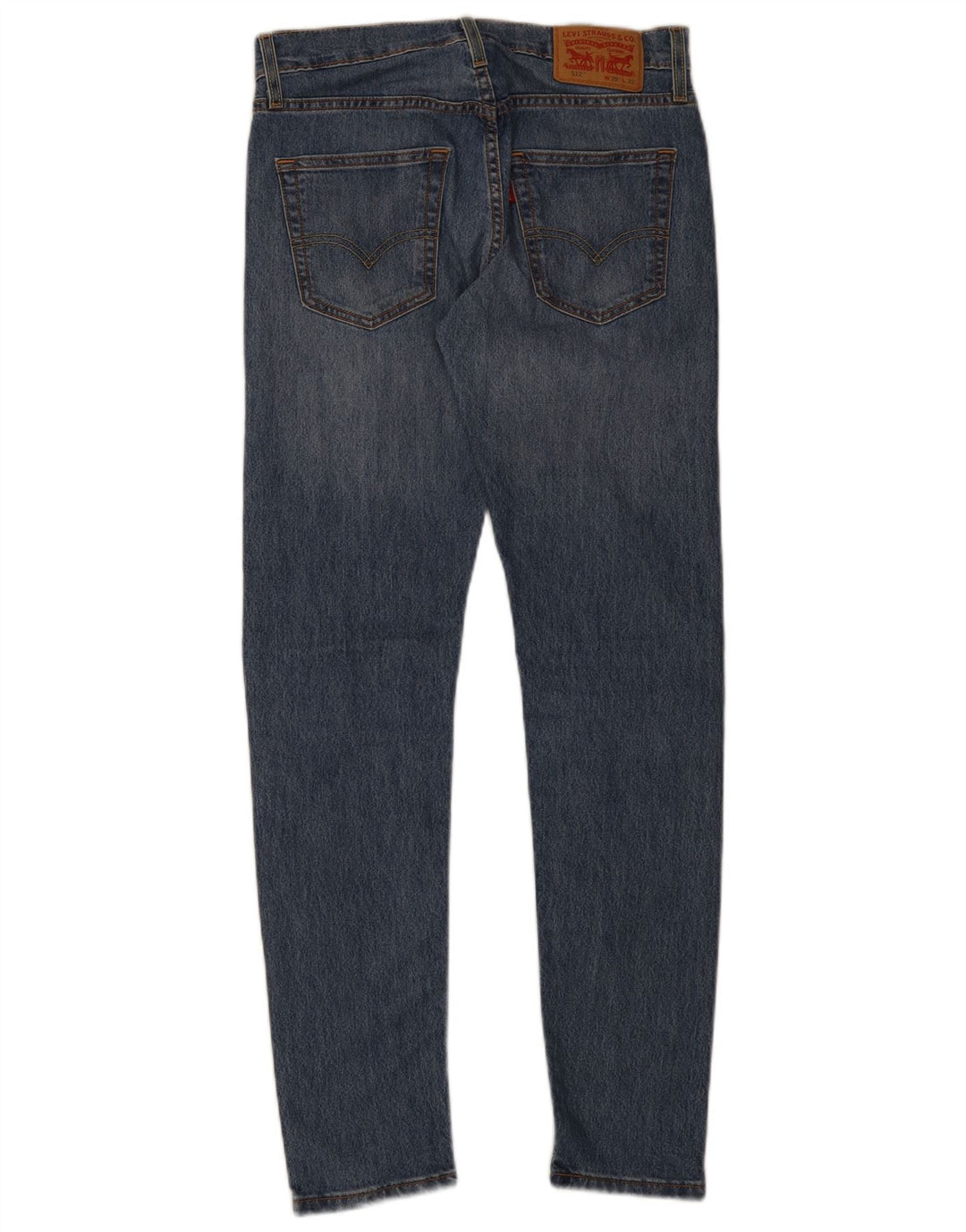 Jeans Levi's Uomo 512 Slim Tapered W29 L32 Cotone Blu