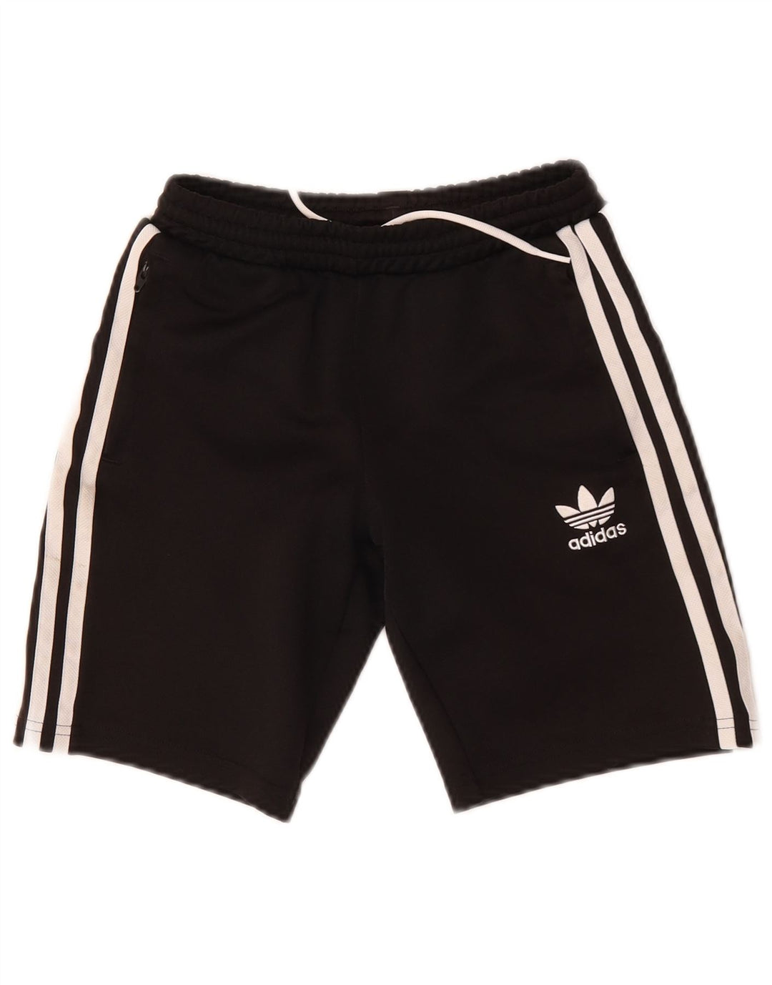 Pantaloncini sportivi Adidas da ragazzo 9-10 anni in poliestere nero