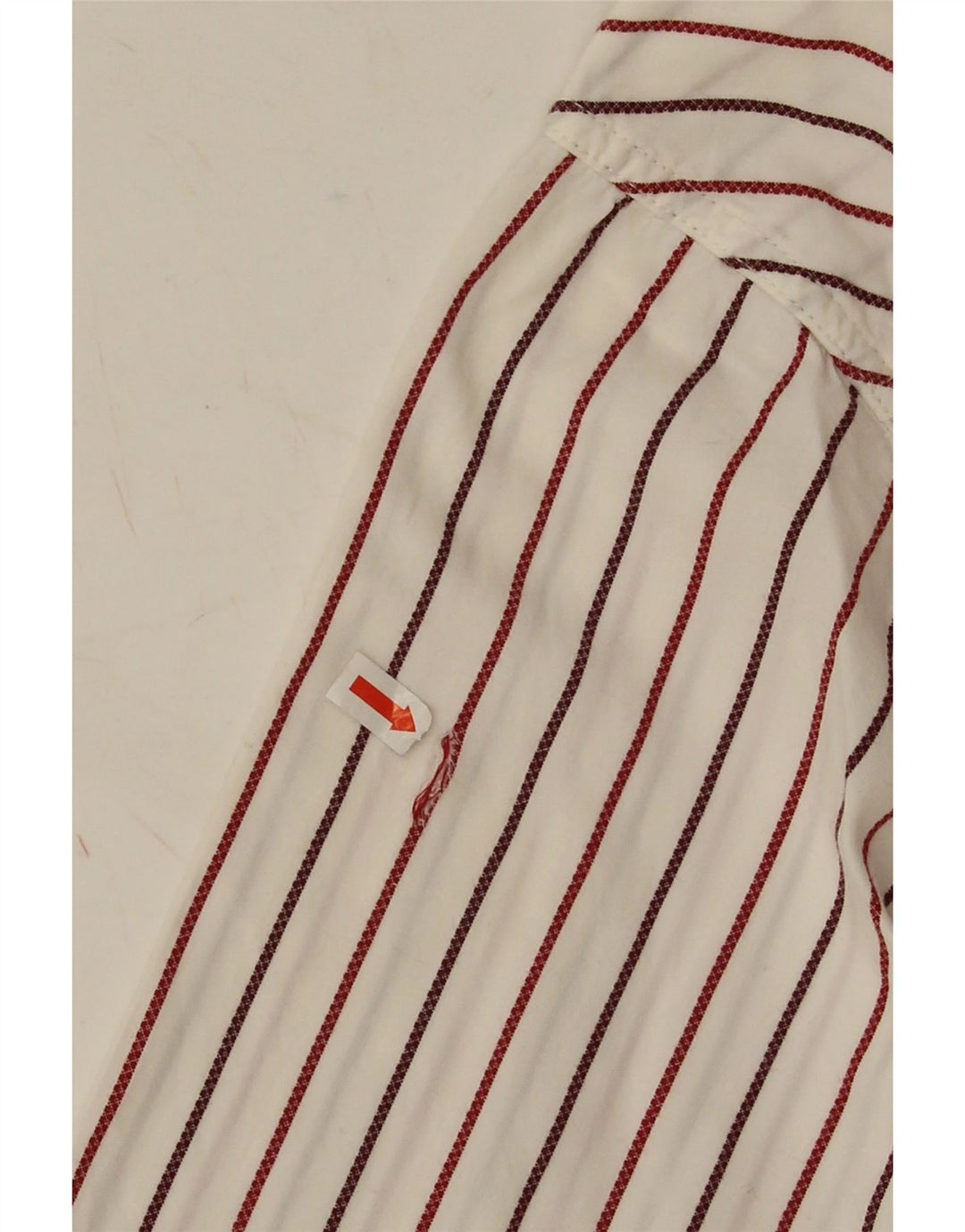 Camicia da uomo Wrangler XL in cotone a righe bianche
