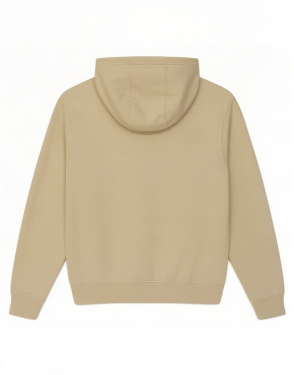 Felpa con cappuccio da uomo Nike, cotone bianco sporco medio