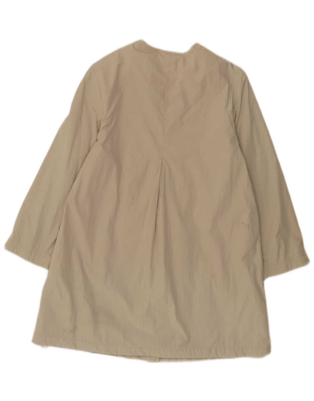 Trench Bambina Massimo Dutti 9-10 Anni Nylon Grigio