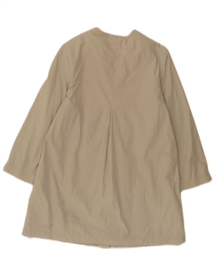 Trench Bambina Massimo Dutti 9-10 Anni Nylon Grigio
