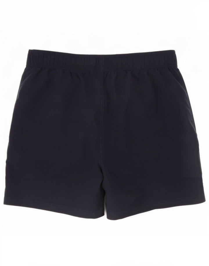 Pantaloncini sportivi Reebok da uomo con grafica media blu navy