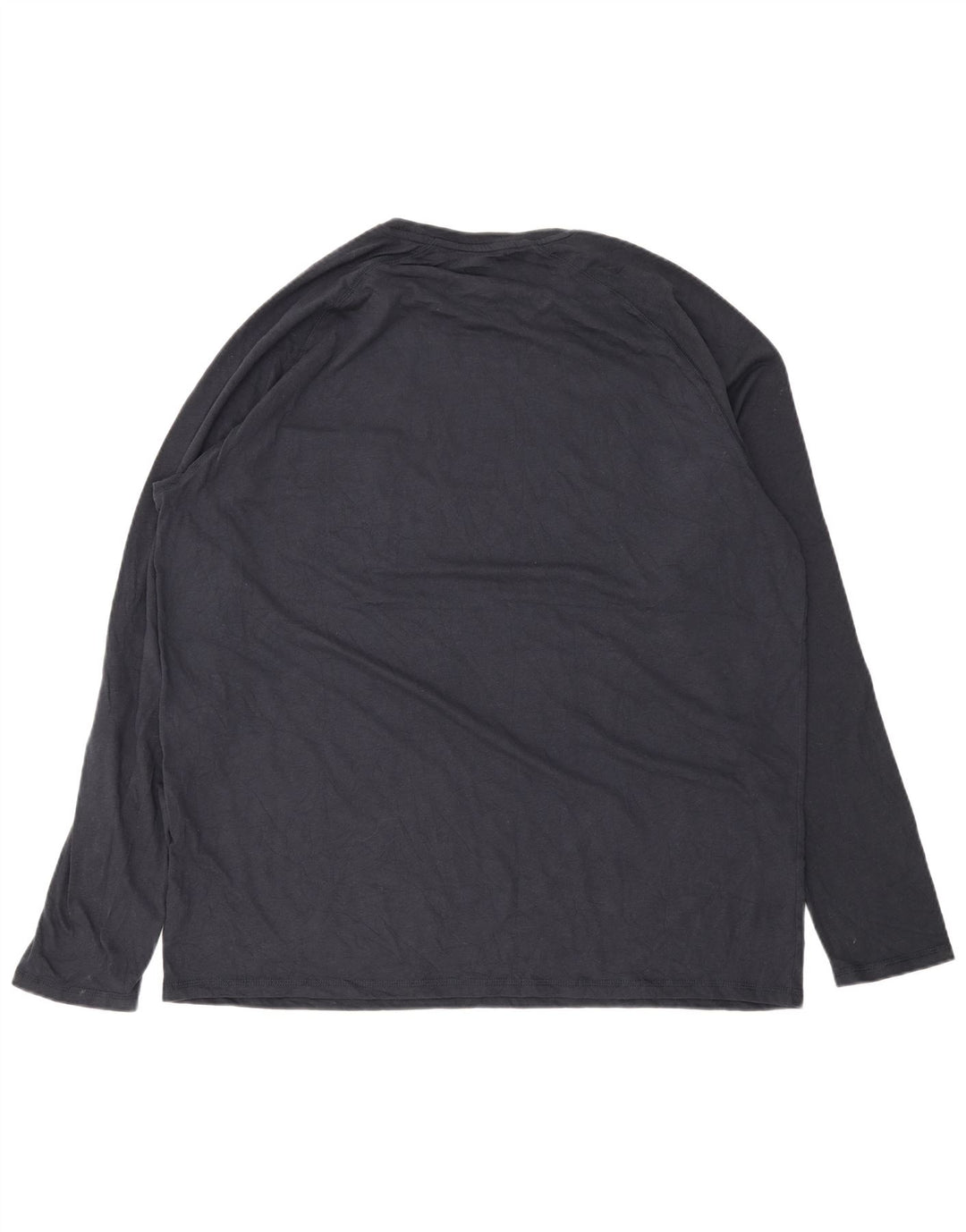 DICKIES Top da uomo a maniche lunghe 2XL in cotone blu navy