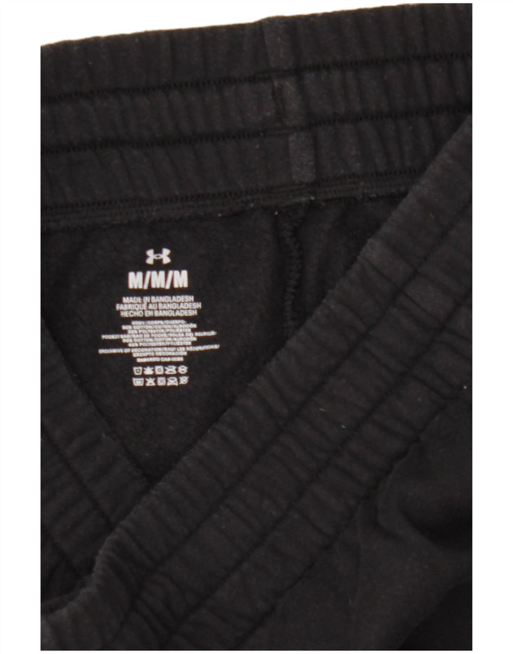 Pantaloni da tuta da uomo Under Armour in cotone nero medio
