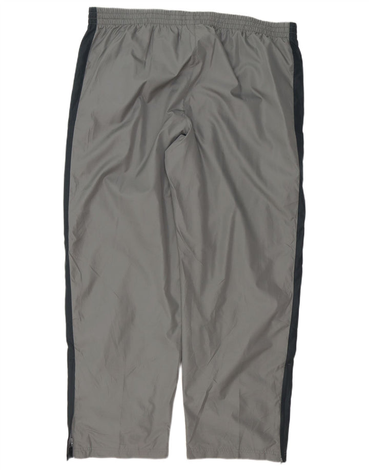 Pantaloni da tuta da uomo Starter Large in poliestere color block grigio