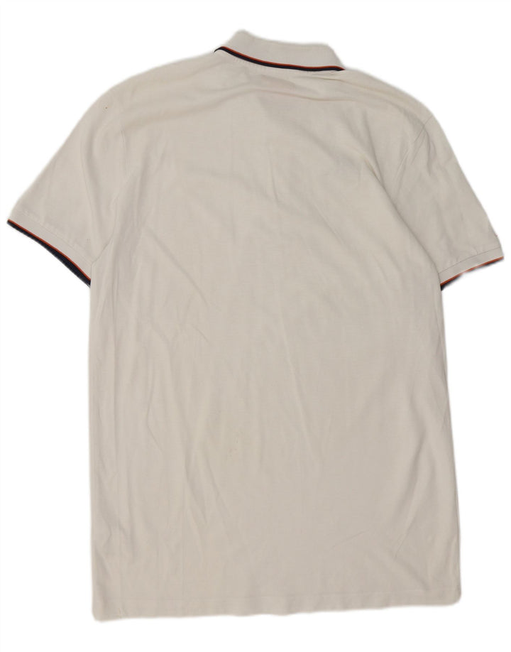 Polo Kappa Uomo XL Cotone Bianco
