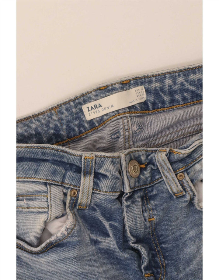 Jeans svasati da donna Zara EU 34 2XS W24 L24 Blu