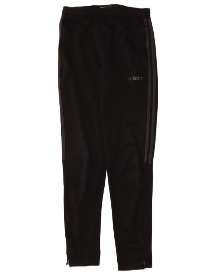 Pantaloni da tuta da uomo Adidas Small neri in poliestere