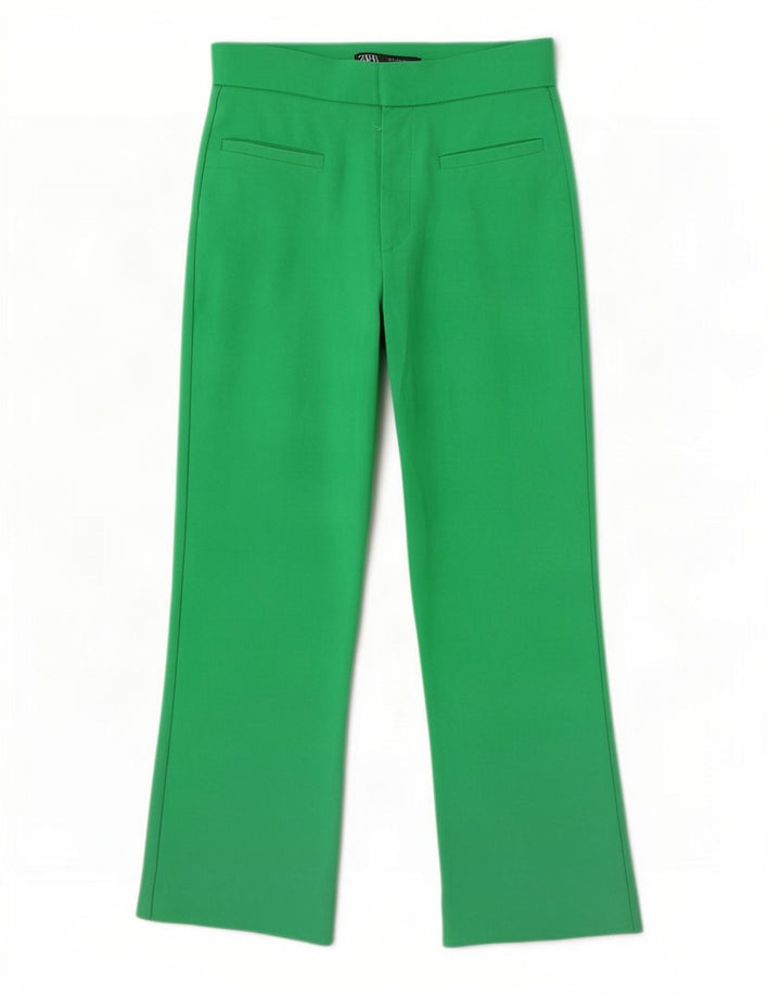 Pantaloni Capri da donna Zara piccoli W26 L22 verdi