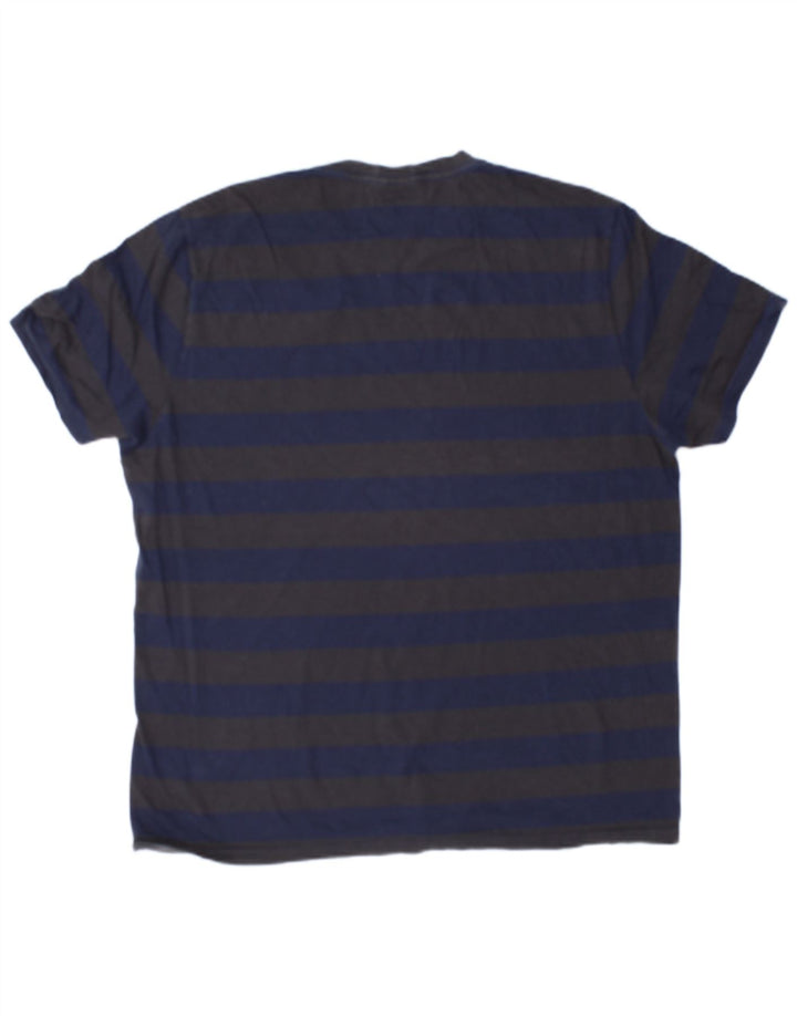 T-shirt da uomo Paul Smith Top XL in cotone a righe blu