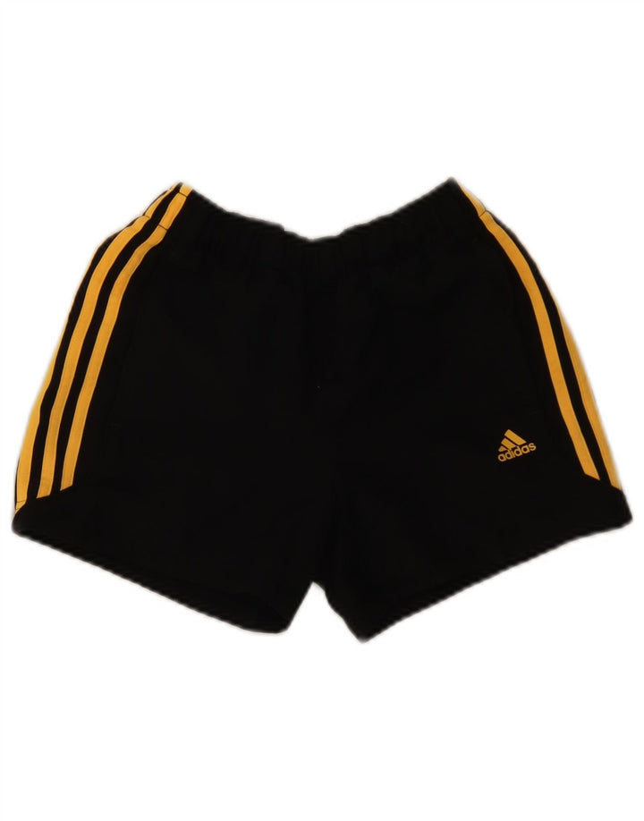 Pantaloncini sportivi Adidas da ragazzo 11-12 anni in poliestere nero