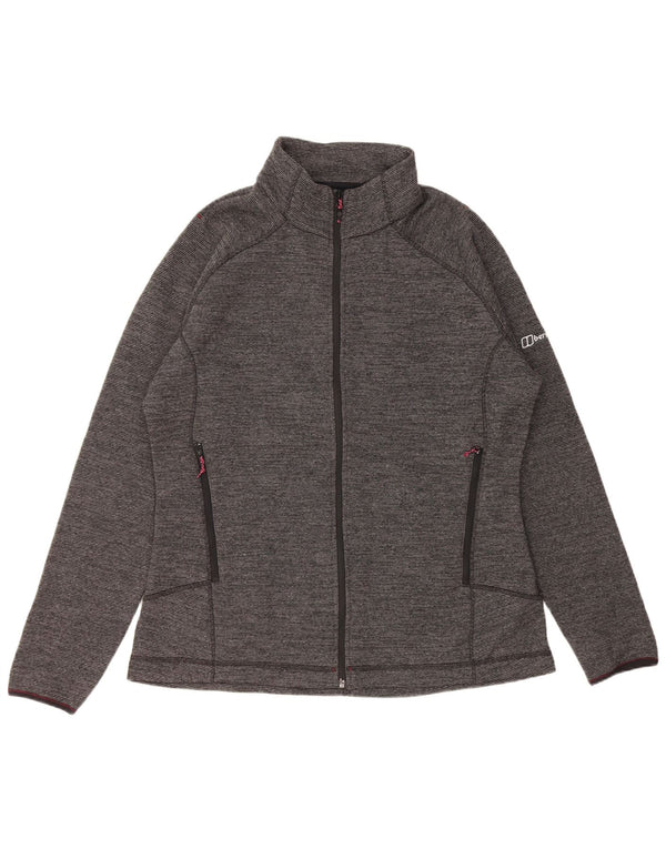 Giacca da tuta da donna Berghaus UK 20 2XL Poliestere gessato grigio