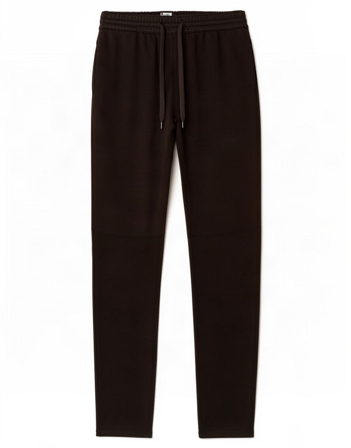 Pantaloni da tuta Adidas Climalite da uomo grandi in poliestere nero