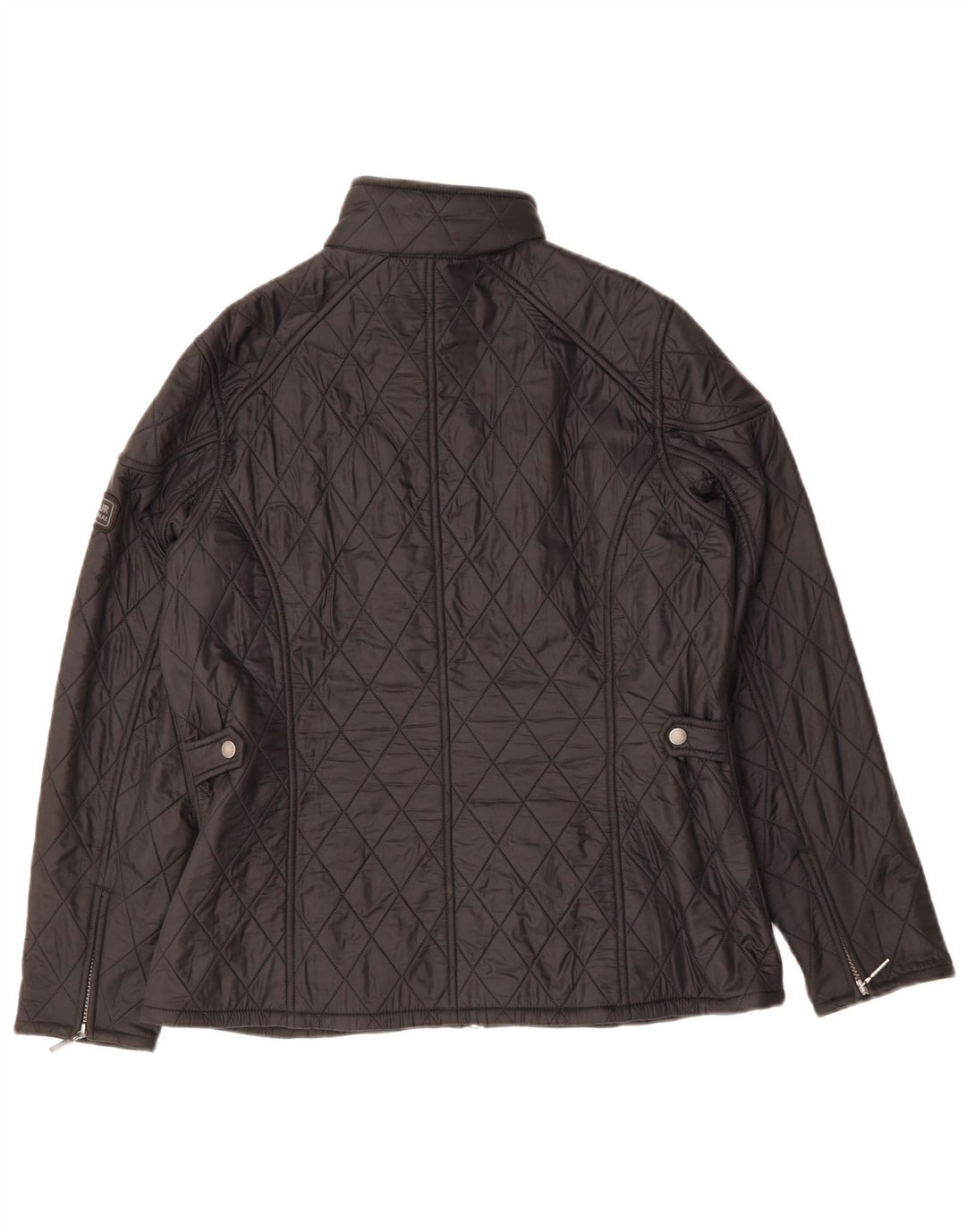 Giacca trapuntata da donna BARBOUR UK 16 grande nera