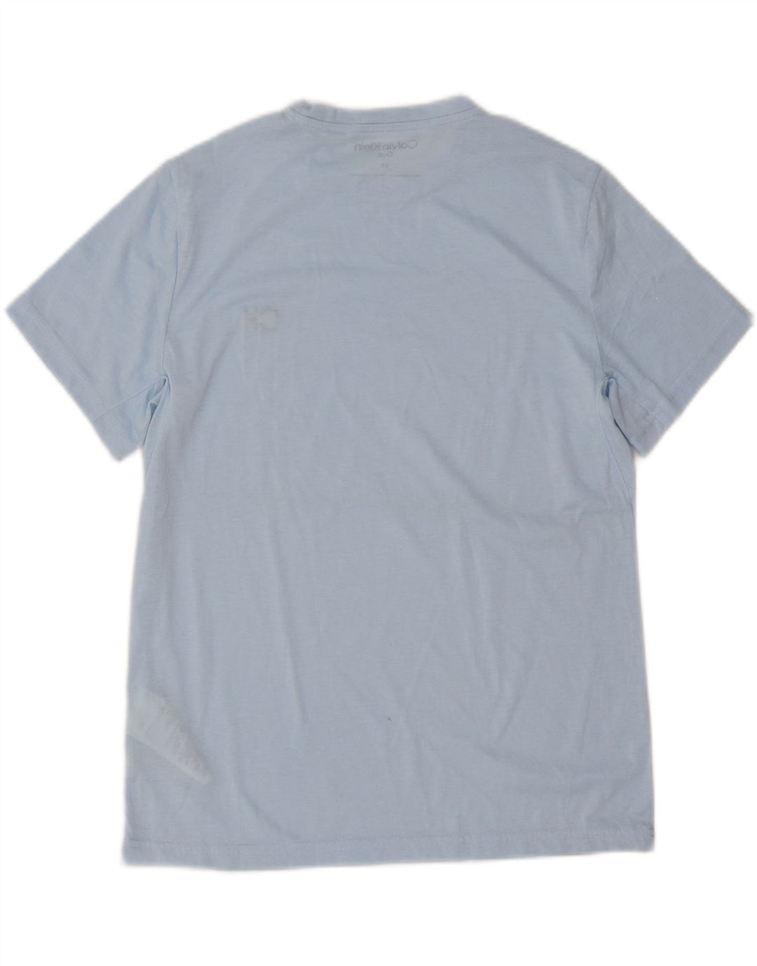 Maglietta da uomo Calvin Klein Top piccola blu in poliestere