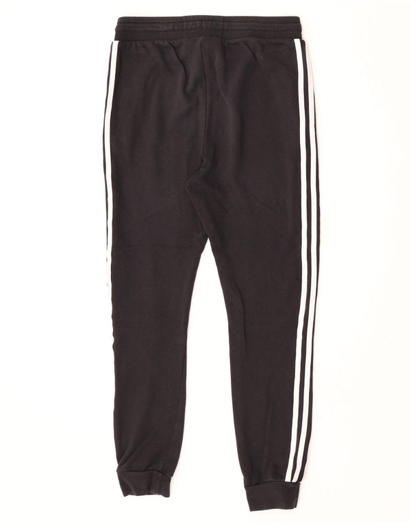 Pantaloni della tuta da ragazzo Adidas Joggers 13-14 anni in cotone nero