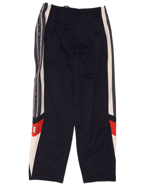 Pantaloni da tuta grafica da uomo Champion USA XL Colorblock blu navy