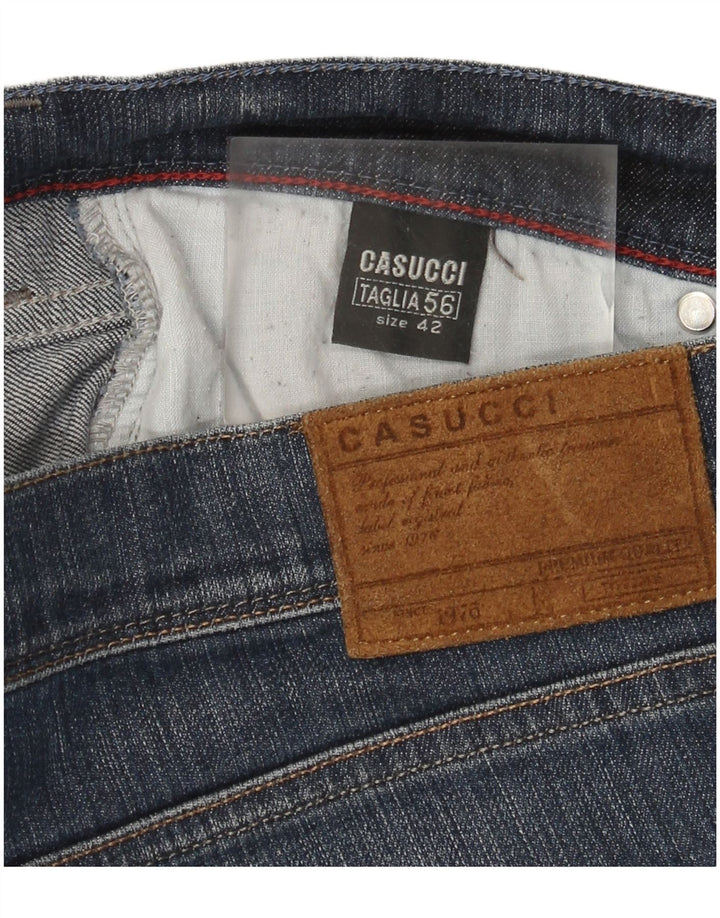 Jeans dritti da uomo Casucci W42 L32 cotone blu