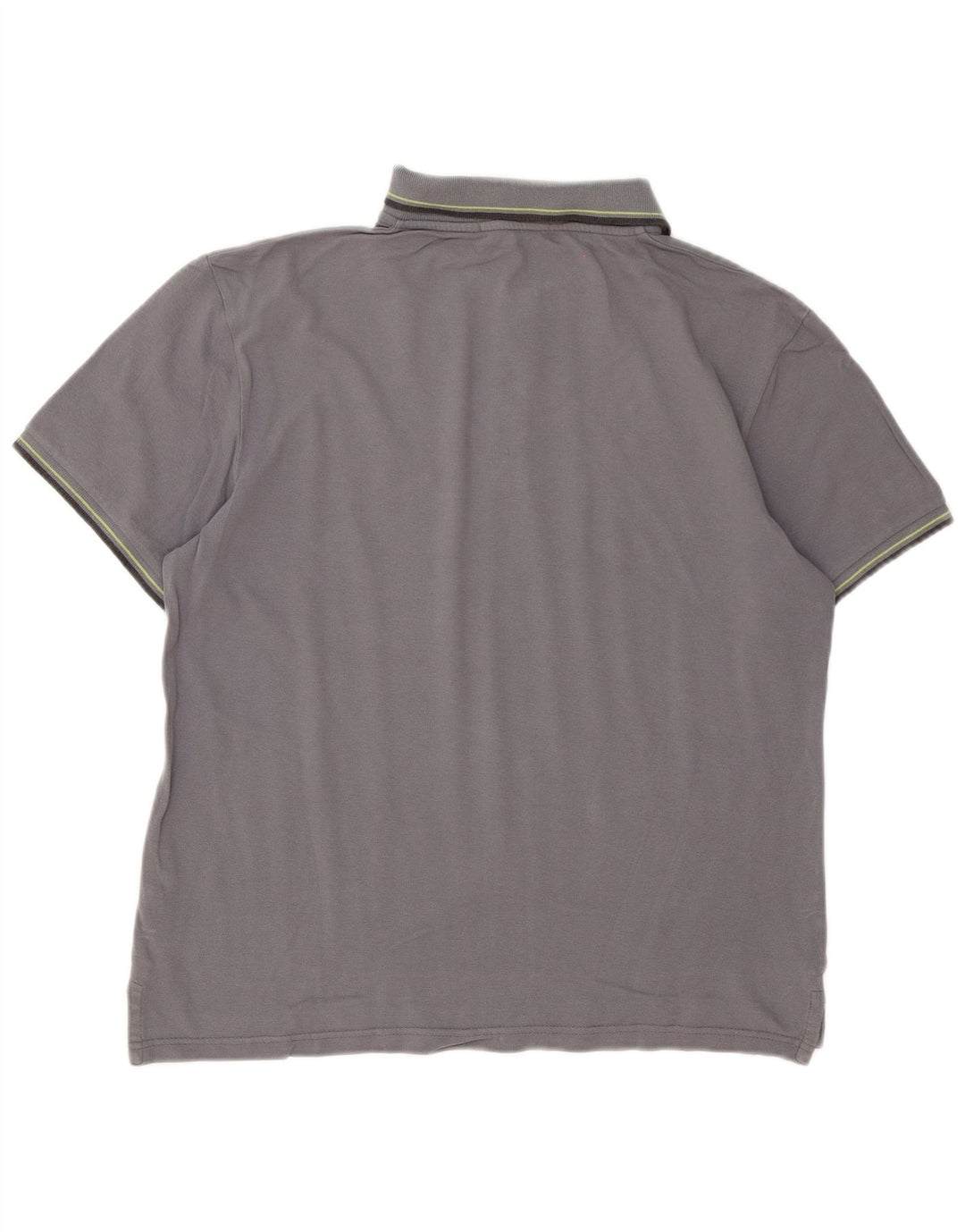 Polo Uomo Trussardi XL Cotone Rigato Grigio