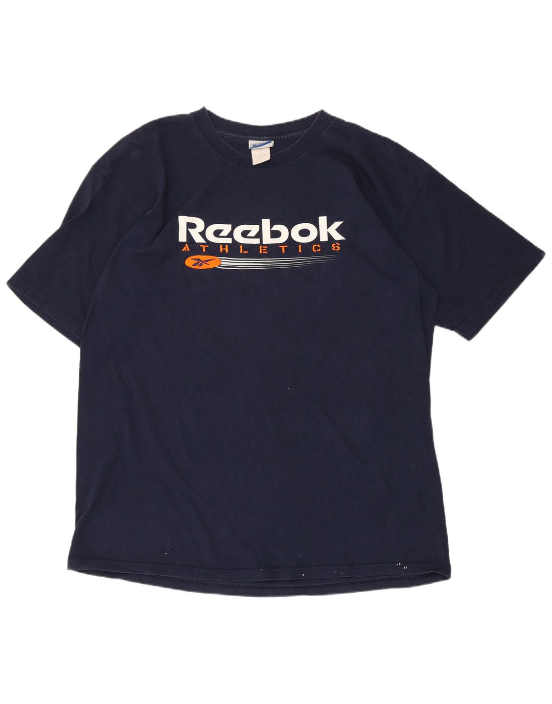 T-shirt grafica da uomo Reebok Top Large blu navy