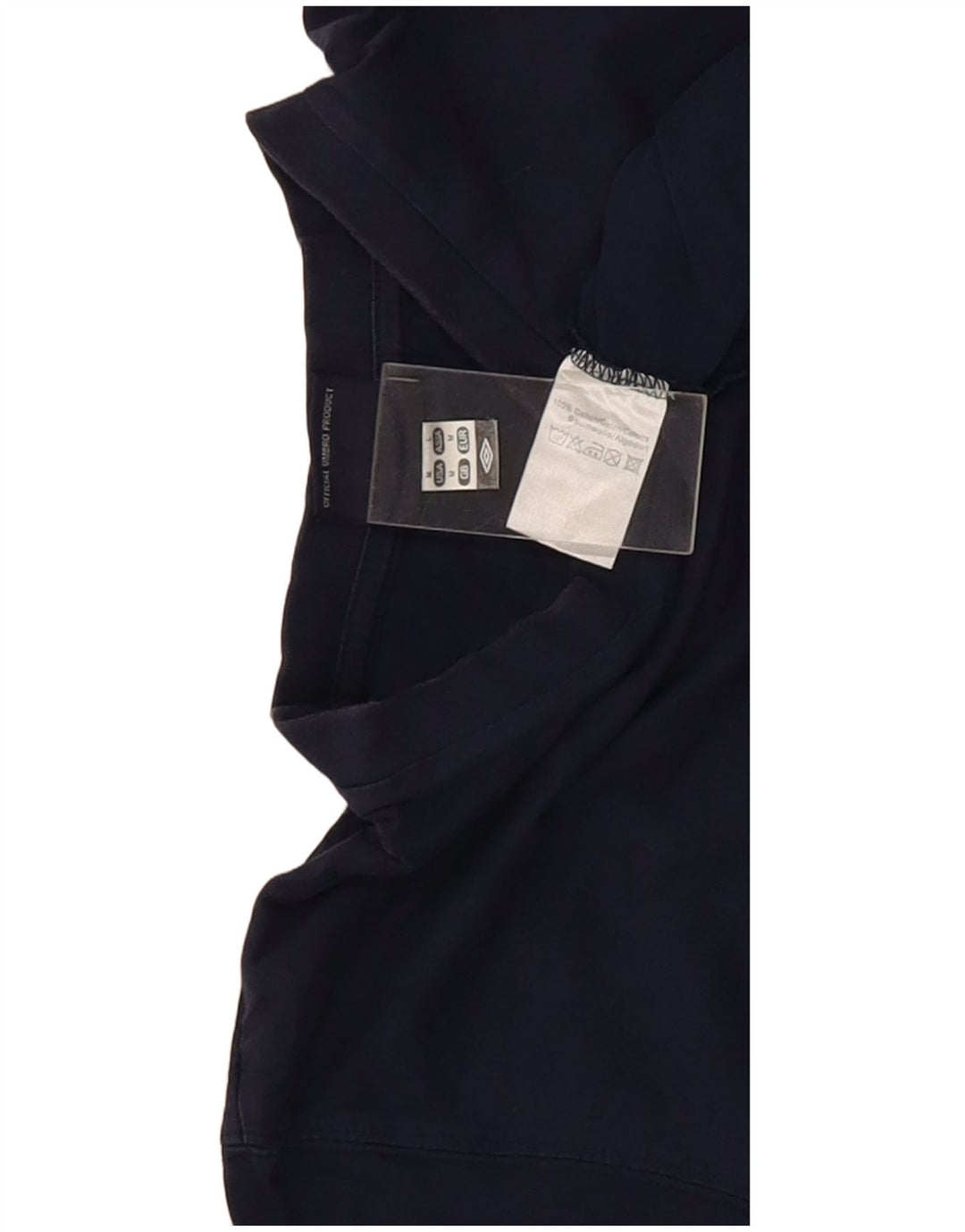 T-shirt da uomo Umbro Top medio in cotone blu navy