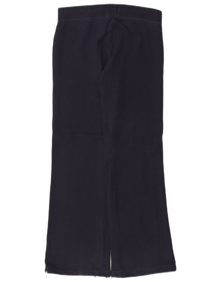 Pantaloni da tuta svasati da donna NIKE UK 10 piccoli in cotone blu navy