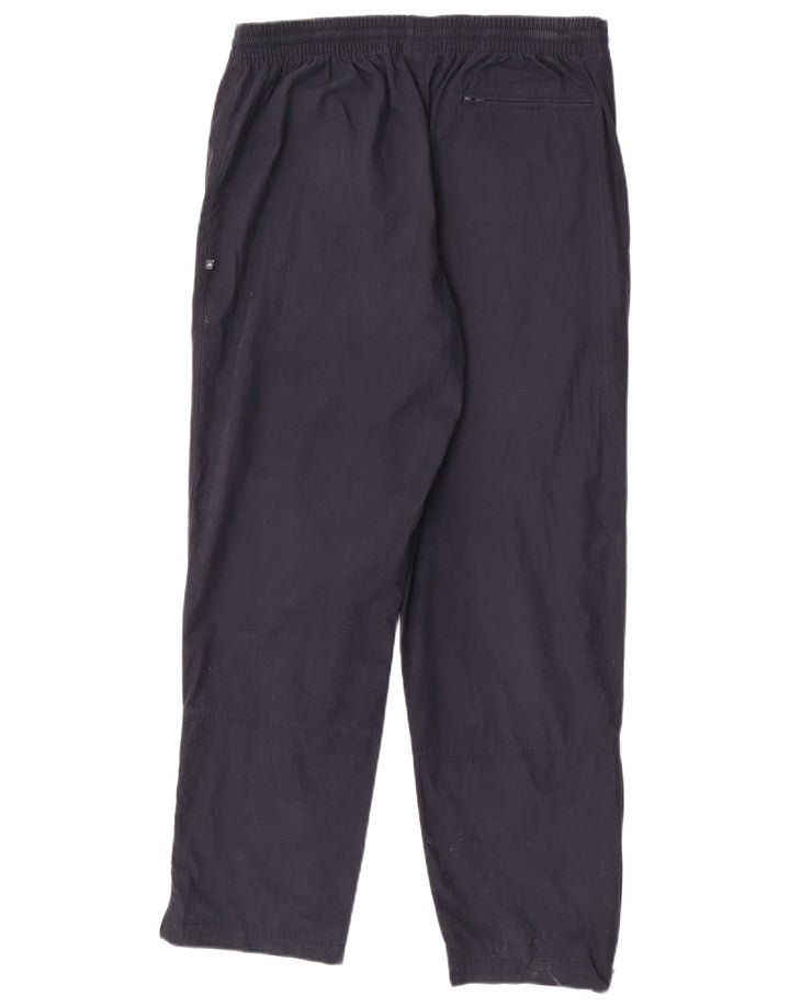 Pantaloni chino dritti da uomo Adidas W32 L30 poliestere blu navy