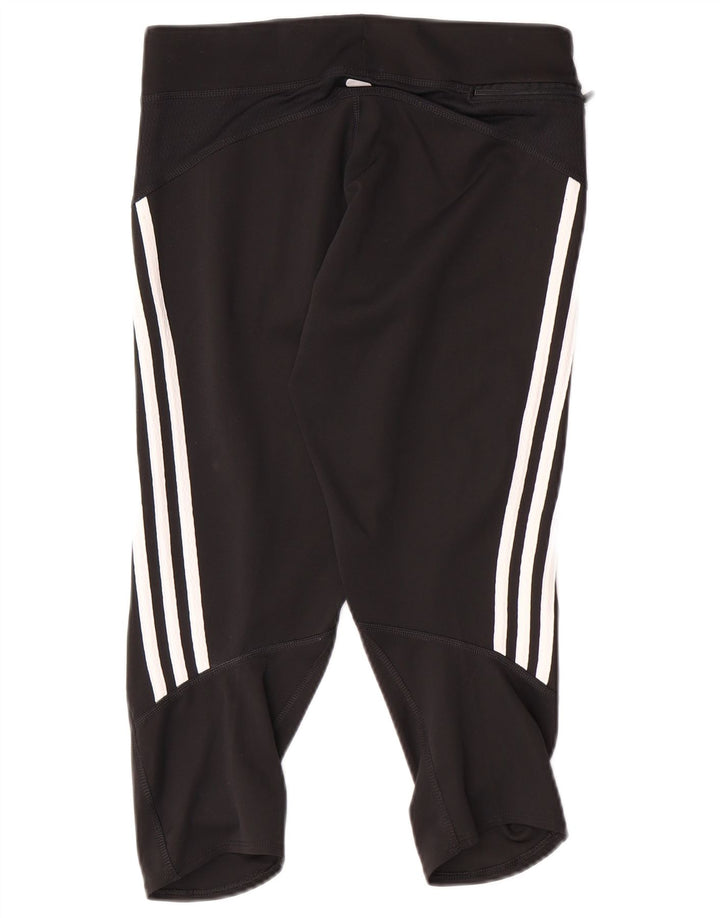 Leggings ADIDAS da donna Climalite Capri UK 12 medio nero poliestere
