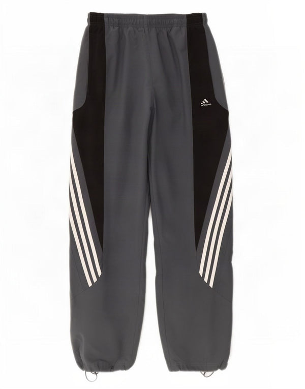Pantaloni da tuta da uomo Adidas Joggers UK 36/38 Small Grigio Colourblock