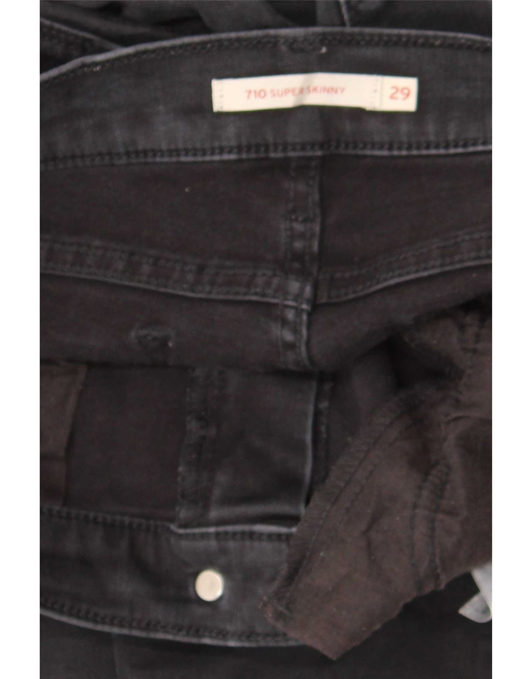 Jeans Levi's 710 Super Skinny da donna W29 L28 neri