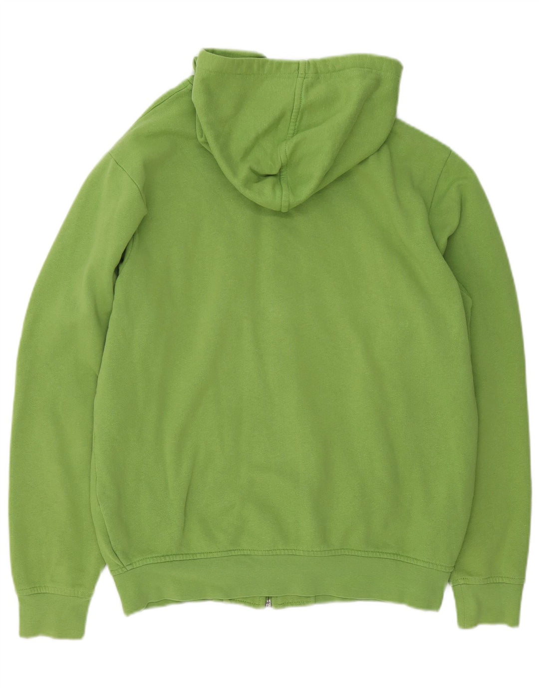 Maglione con cappuccio e zip da uomo Kappa grande in cotone verde