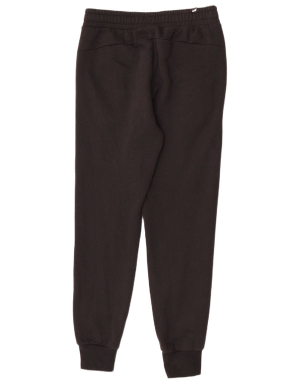 Pantaloni da tuta da donna Puma Joggers UK 12 Medium Black Cotton