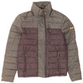 Giacca imbottita da uomo SUPERDRY UK 36 Small nylon color block grigio