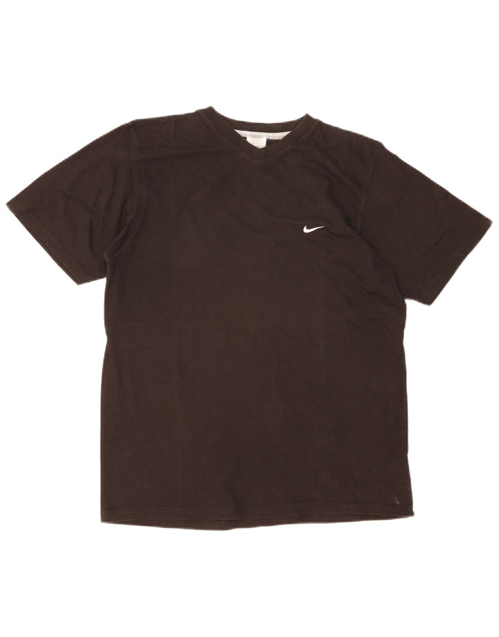 T-shirt da uomo Nike Top UK 39/41 cotone nero medio