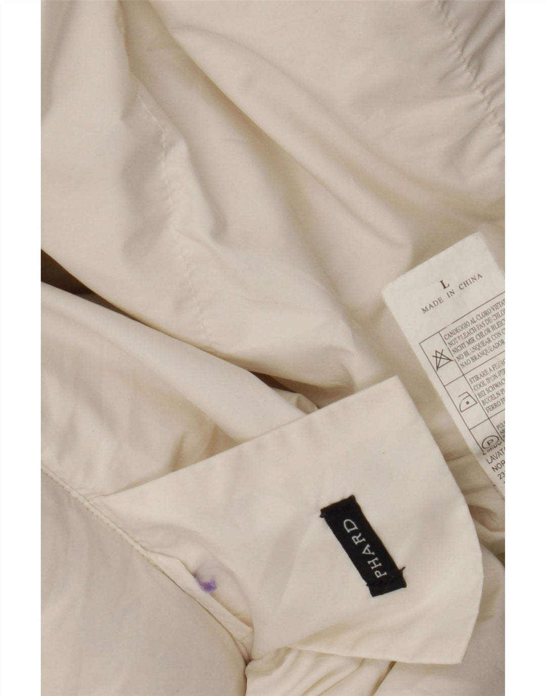 Cappotto imbottito da donna Phard UK 16 grande poliestere bianco