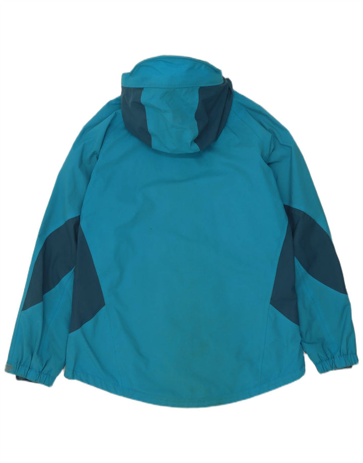 Giacca antipioggia da donna con cappuccio Sprayway UK 12 Poliammide color block blu medio