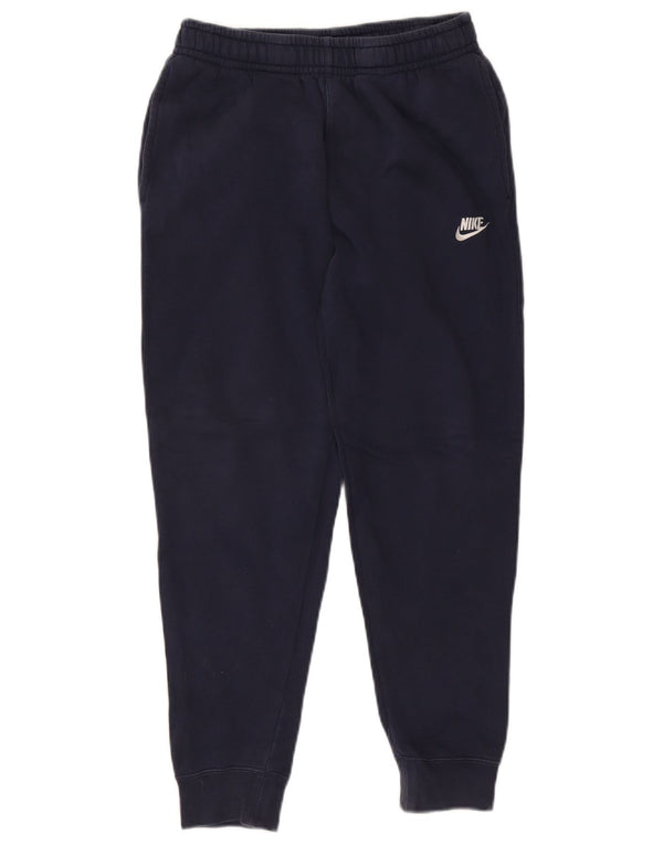 Pantaloni da tuta da uomo Nike Joggers piccoli in cotone blu navy