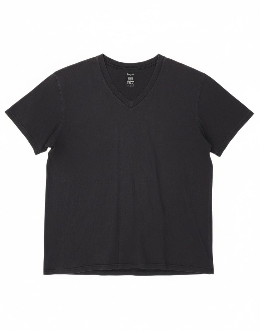 T-shirt da uomo Calvin Klein Top grande in cotone nero