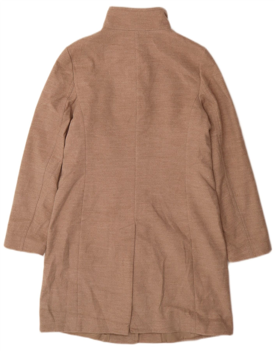 Cappotto da donna Marks & Spencer UK 10 piccolo poliestere beige